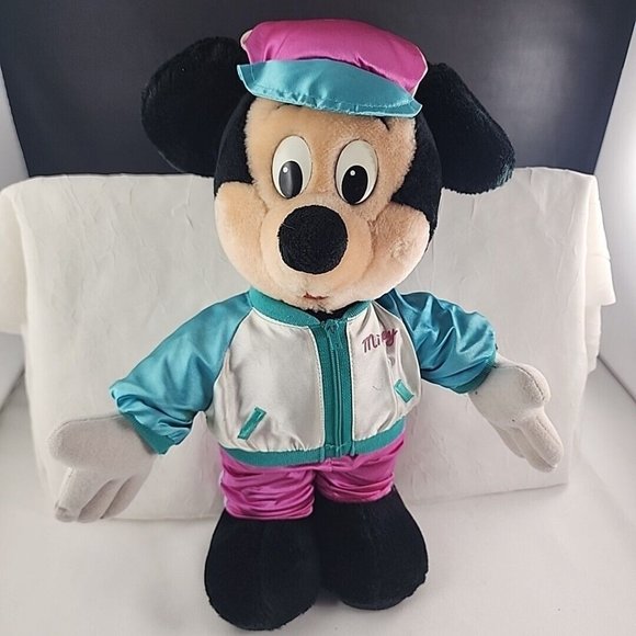 Vintage 1990 Mickey Mouse Disneyland 35th Anniversary Plush 15"T - Picture 1 of 5